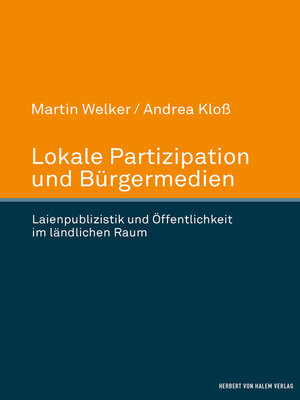 cover image of Lokale Partizipation und Bürgermedien